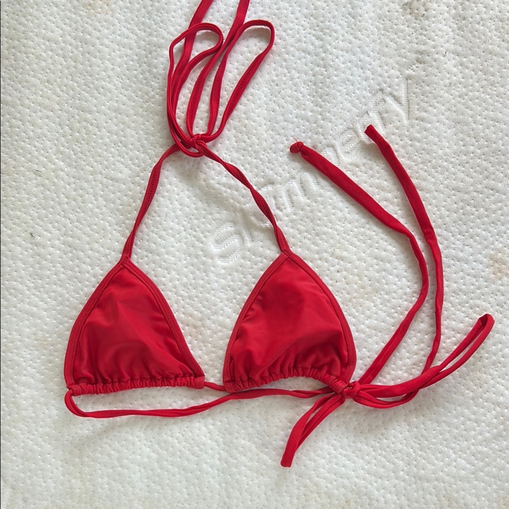 Pakaloha Red Bikini Top